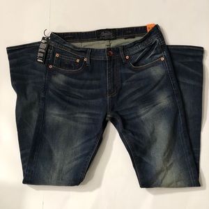 Superdry Wash m70001kpf6 caballeros Men Jeans Hose Loose elegibles